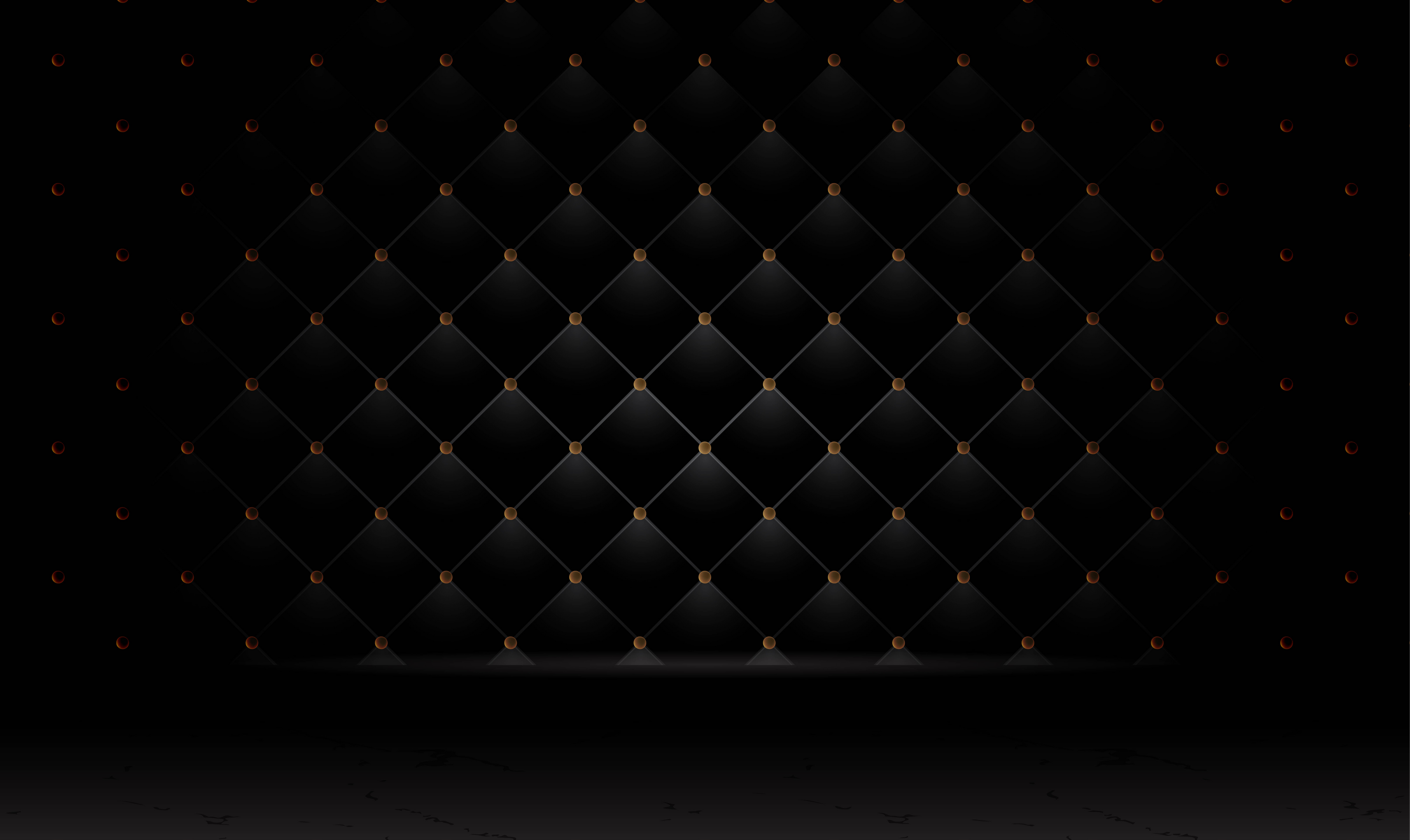 Black gold leather upholstery background