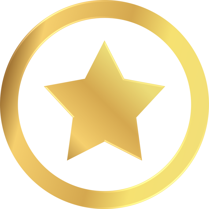 Gold Star Icon